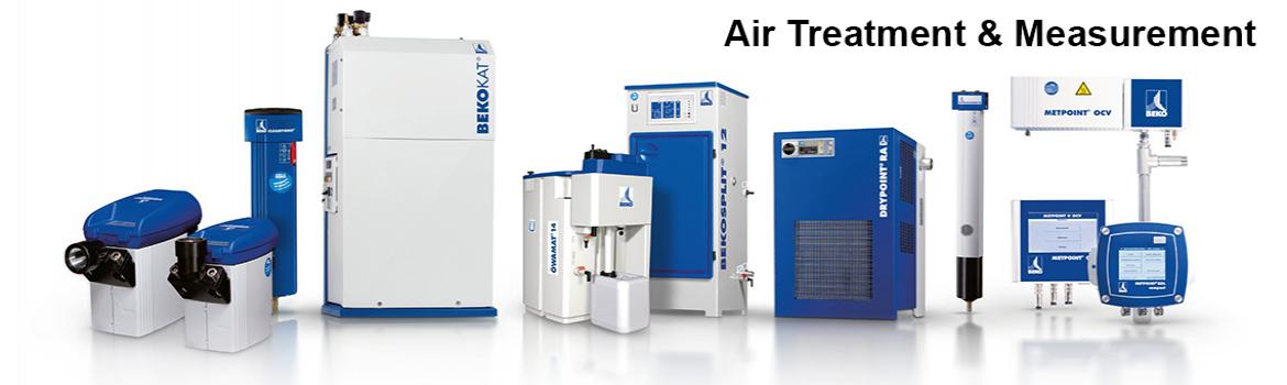 Air treatment & measurement for optimal air quality